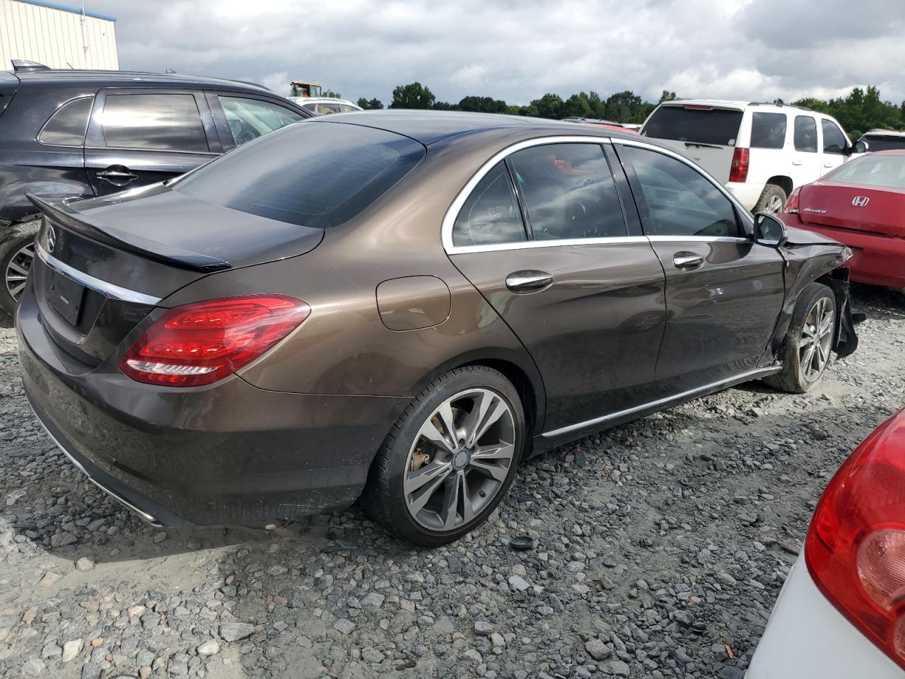 2016 Mercedes-Benz C 300 brown null gas 55SWF4JB1GU114650 photo #4