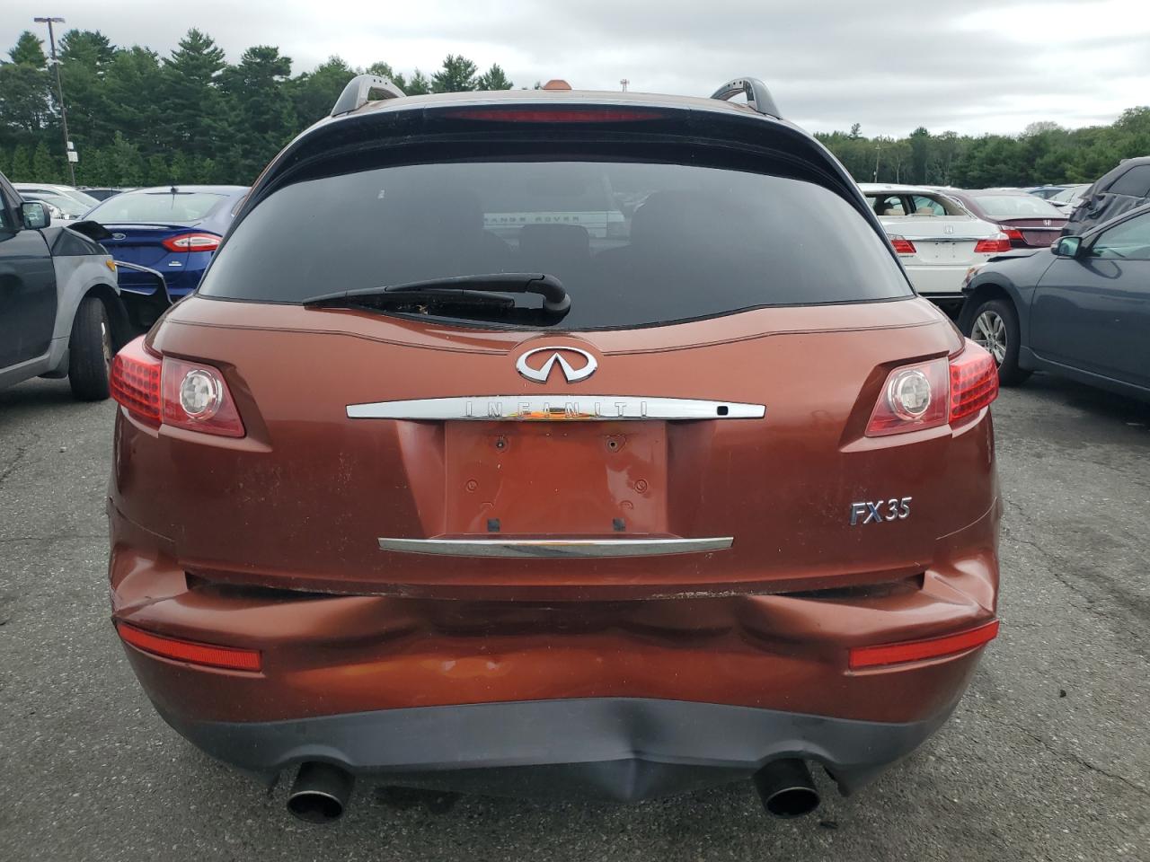 2006 Infiniti Fx35 VIN: JNRAS08W66X202283 Lot: 61919755