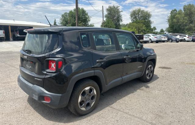 Parquets JEEP RENEGADE 2016 Czarny