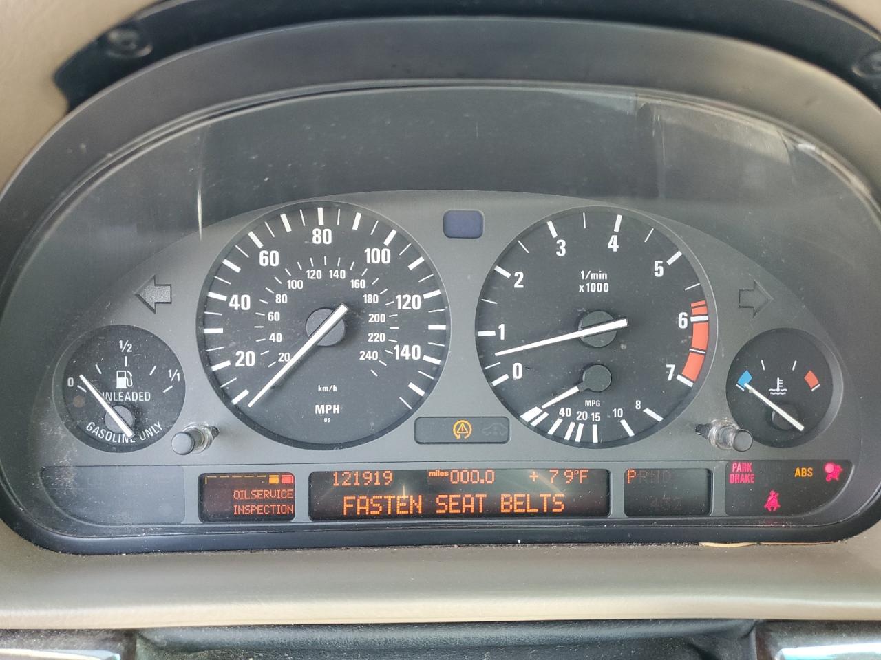 WBAGF8325WDL51588 1998 BMW 740 I Automatic