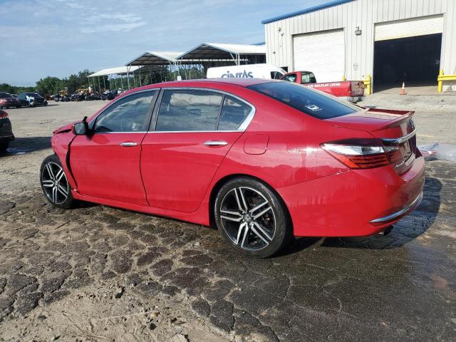  HONDA ACCORD 2016 Czerwony