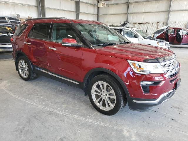  FORD EXPLORER 2018 Czerwony