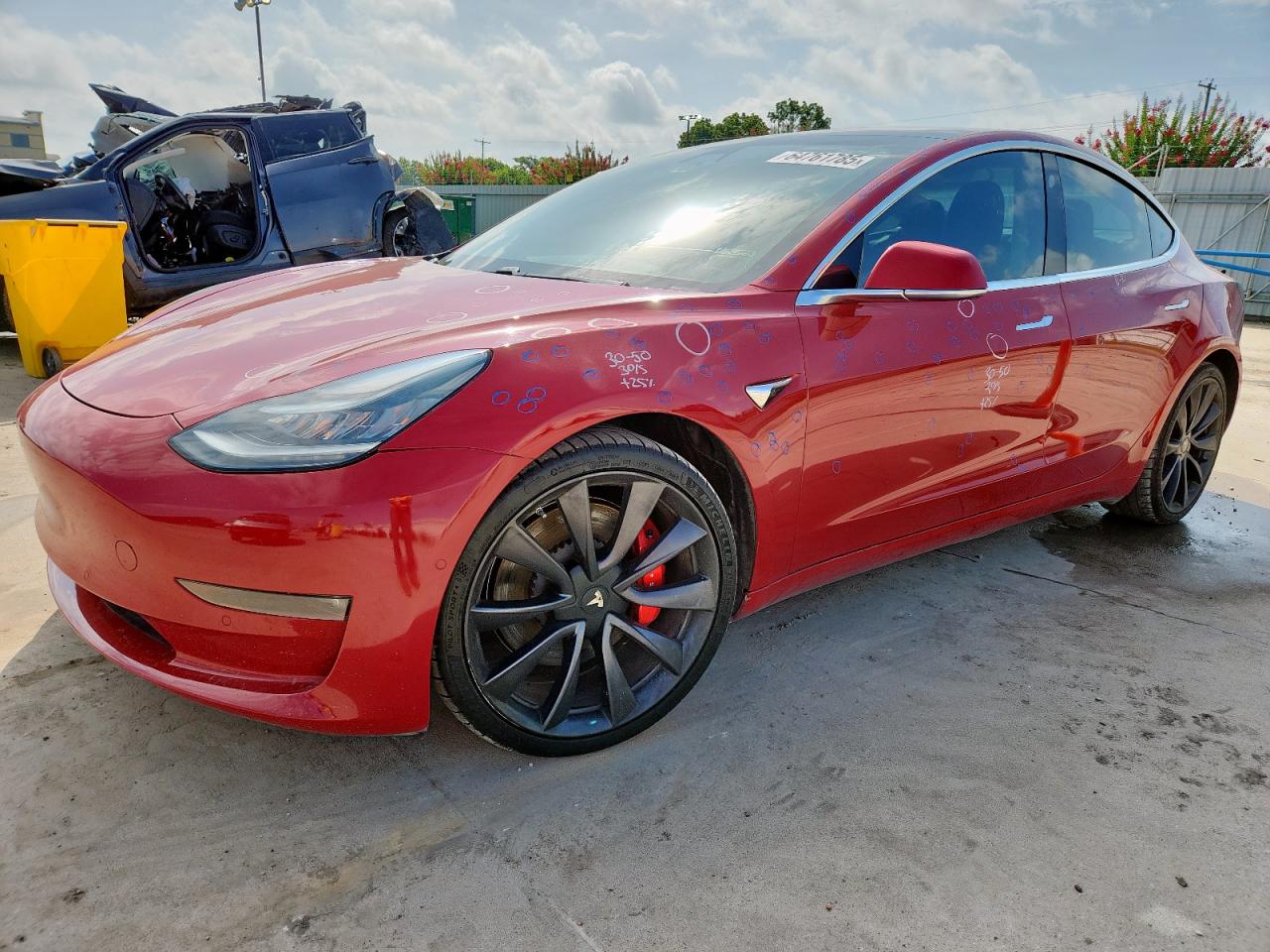 2020 Tesla Model 3 VIN: 5YJ3E1EC6LF713210 Lot: 64761785