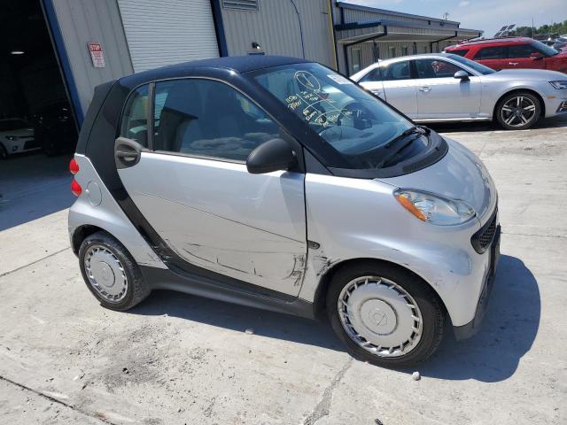 Coupet SMART FORTWO 2013 Srebrny