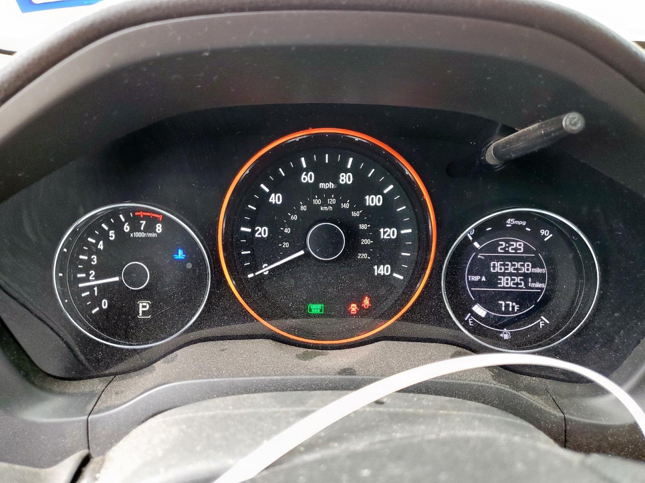 2018 Honda Hr-V Lx VIN: 3CZRU6H39JM718247 Lot: 63279245