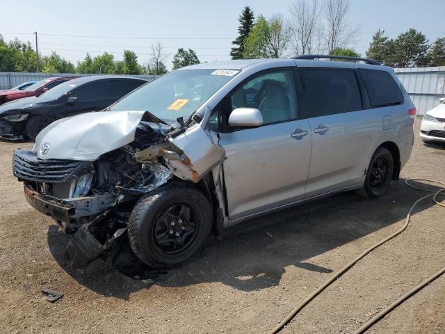 2013 TOYOTA SIENNA LE   for sale at Copart ON - TORONTO