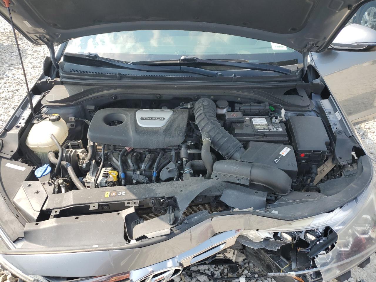2019 Hyundai Elantra Sport VIN: KMHD04LB5KU817297 Lot: 64502685