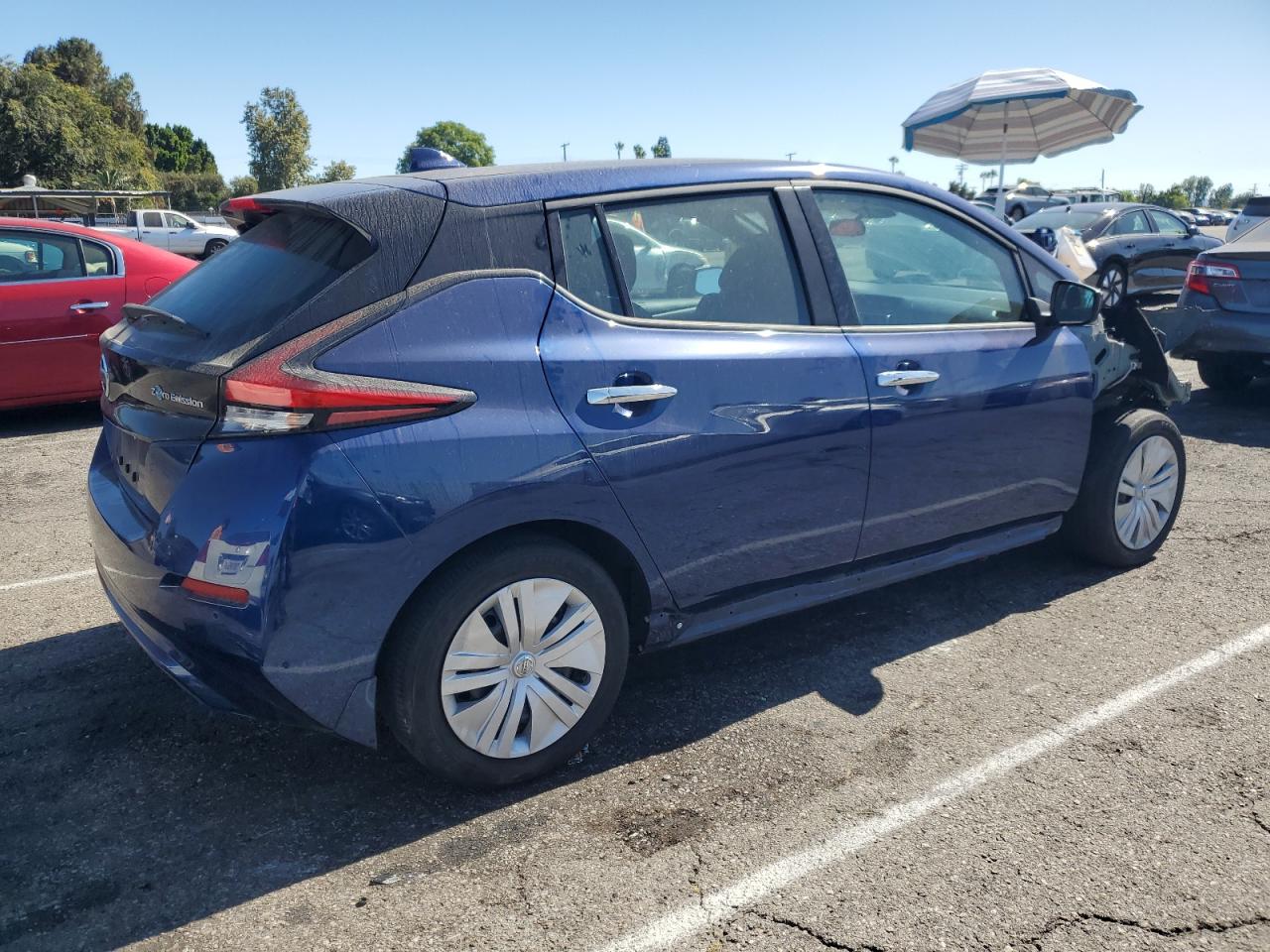 2022 Nissan Leaf S VIN: 1N4AZ1BV5NC555448 Lot: 66407355