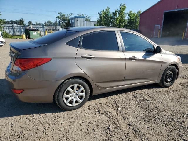 Sedans HYUNDAI ACCENT 2014 tan