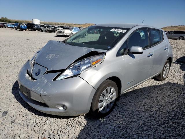  NISSAN LEAF 2016 Silver