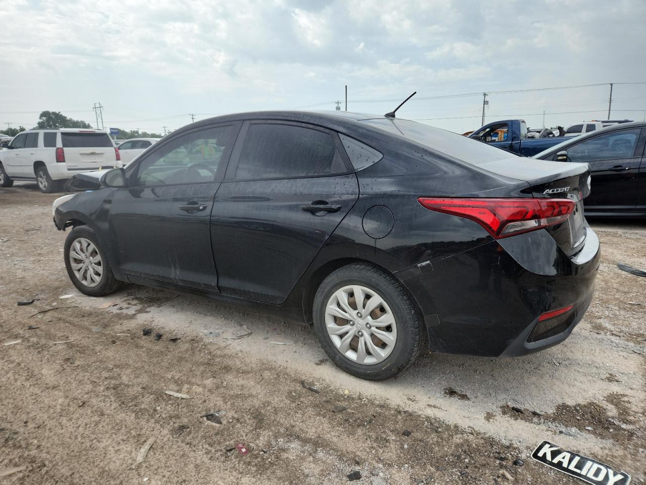2019 Hyundai Accent Se black  gas 3KPC24A32KE052182 photo #3