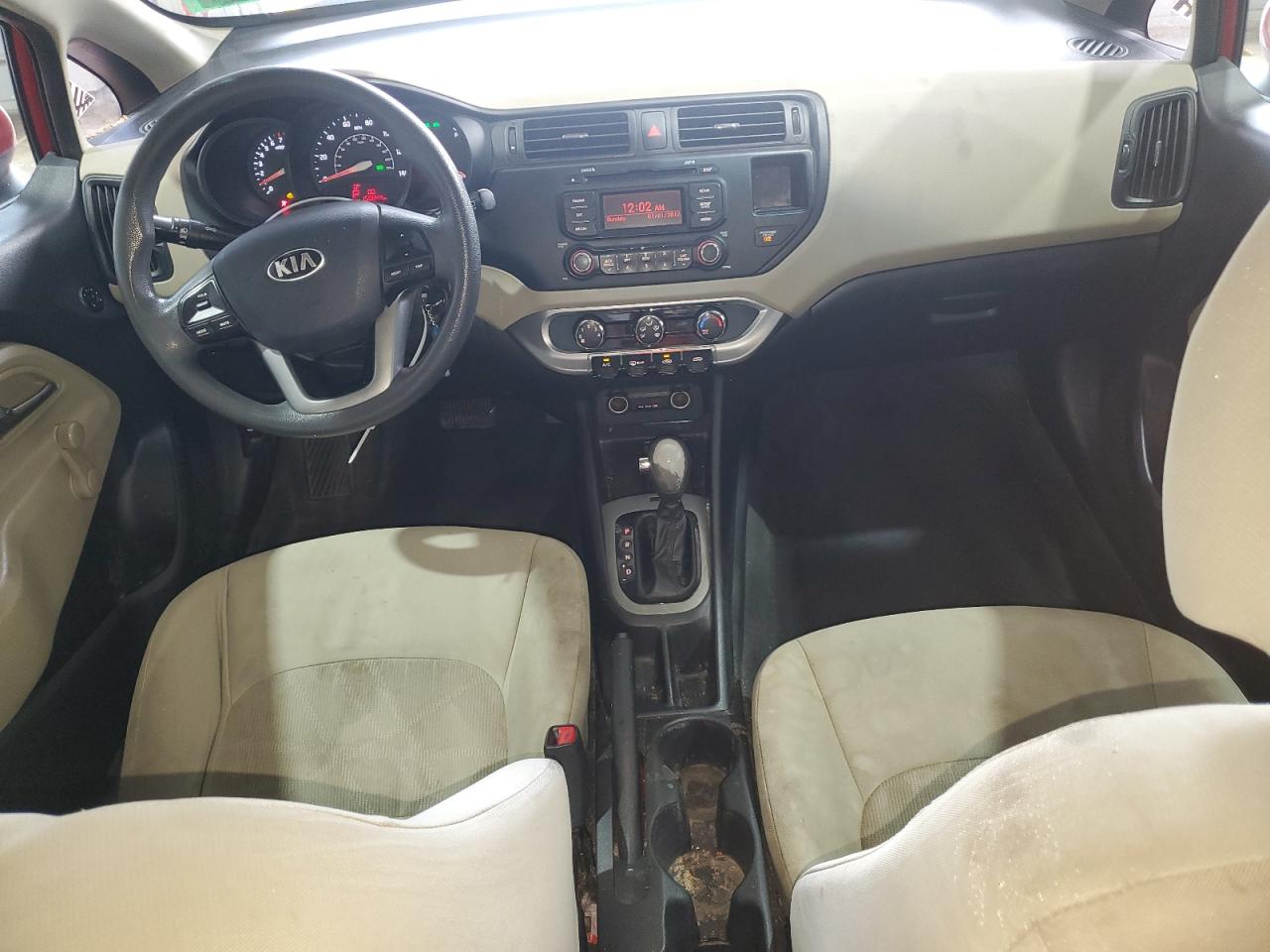 2013 Kia Rio Lx VIN: KNADM5A32D6151417 Lot: 62861685