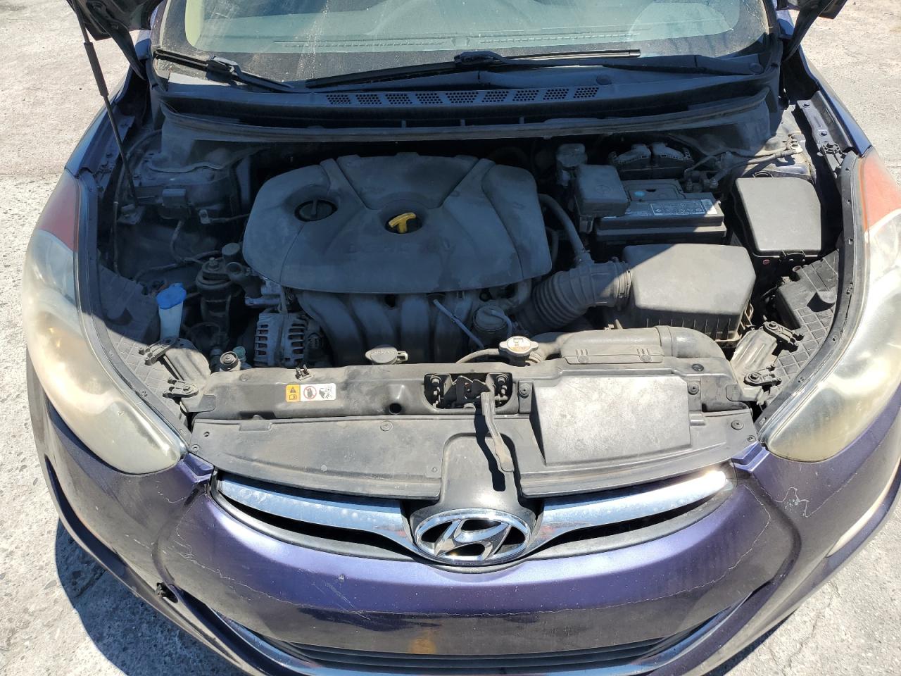 2013 Hyundai Elantra Gls VIN: 5NPDH4AEXDH240645 Lot: 62789575