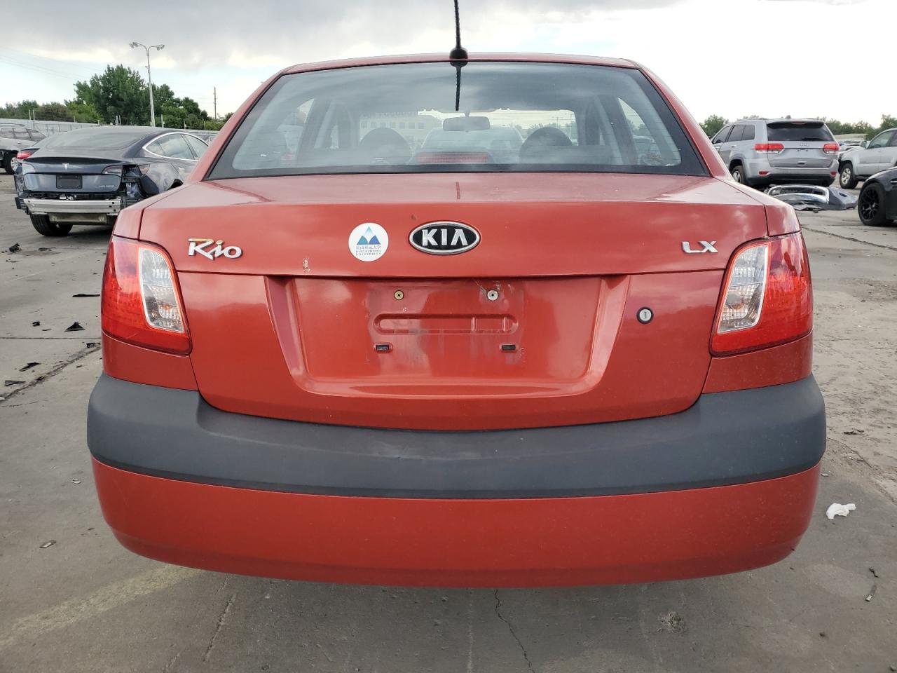 2009 Kia Rio Base VIN: KNADE223496461795 Lot: 60895115