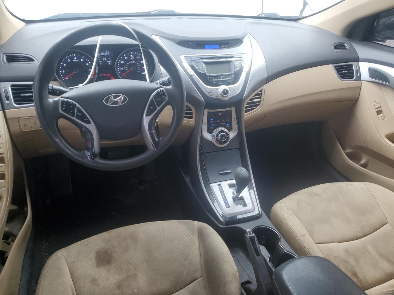 2012 Hyundai Elantra Gls VIN: 5NPDH4AE0CH072531 Lot: 66174705