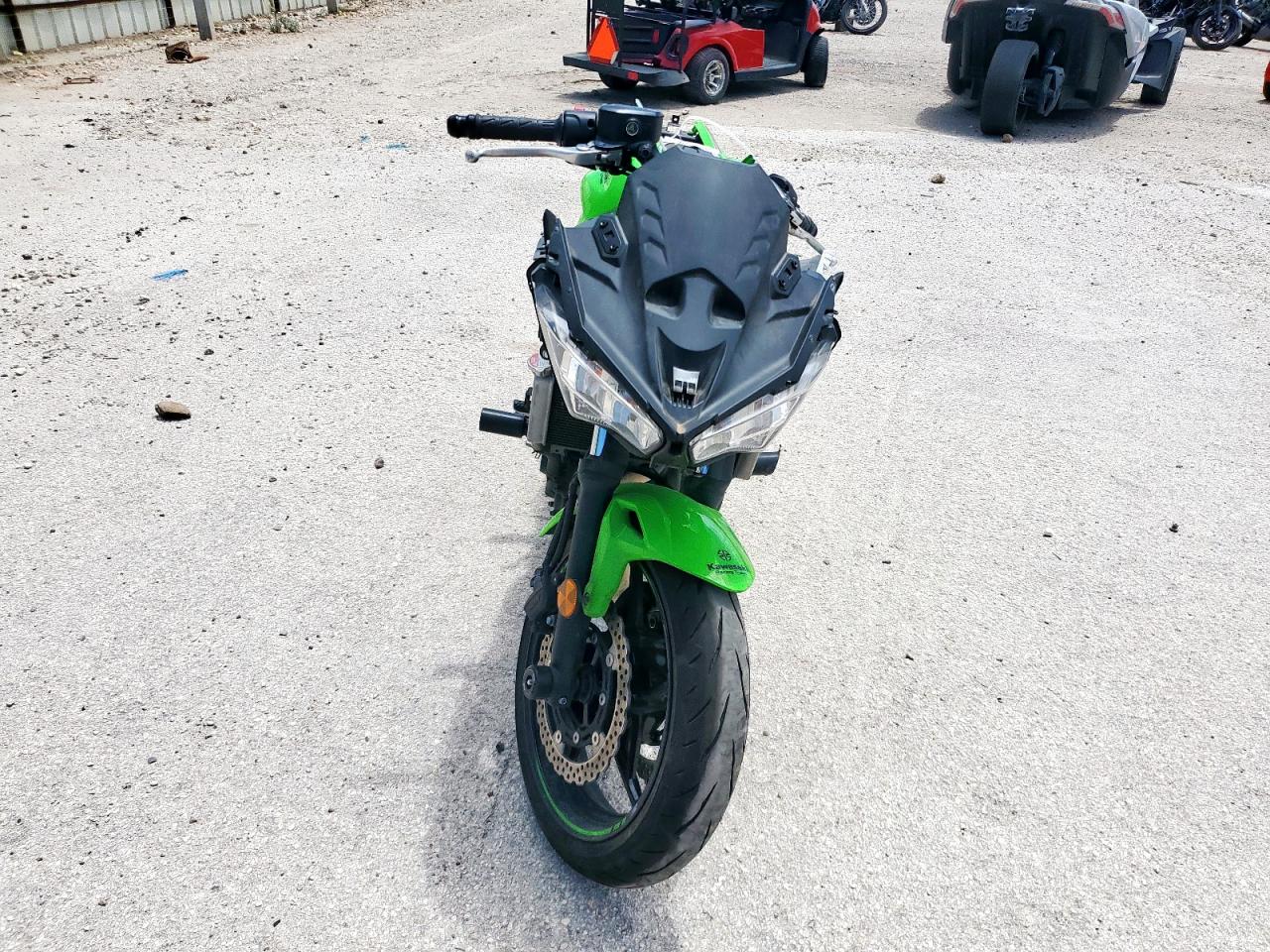 信濃路 2023 Kawasaki Ninja 650 at TX - San Antonio, Copart lot