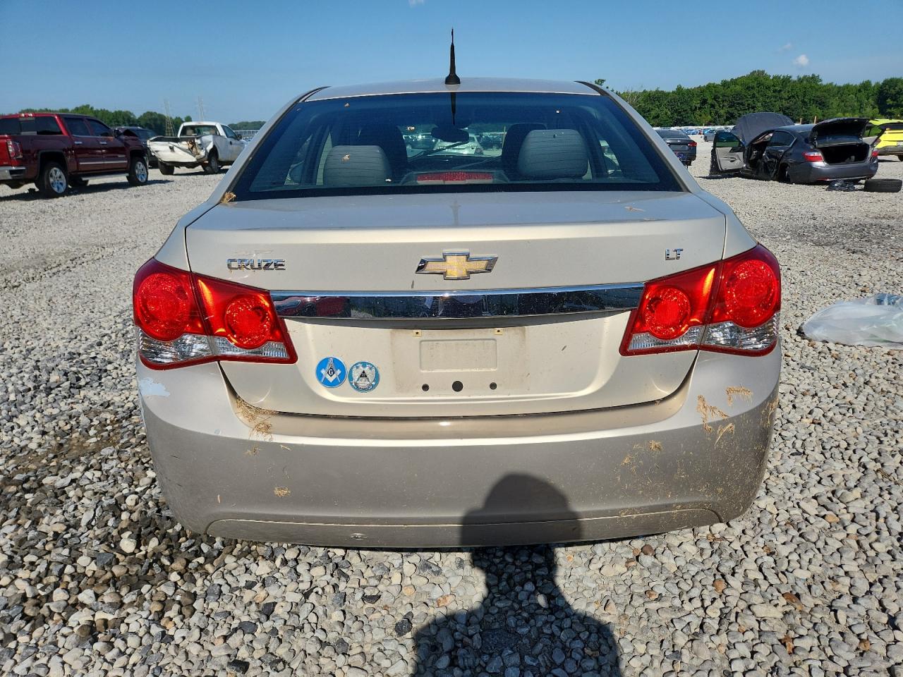 2012 Chevrolet Cruze Lt VIN: 1G1PF5SC1C7106673 Lot: 64831085