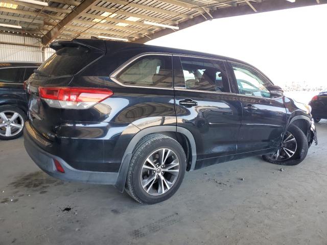  TOYOTA HIGHLANDER 2018 Czarny
