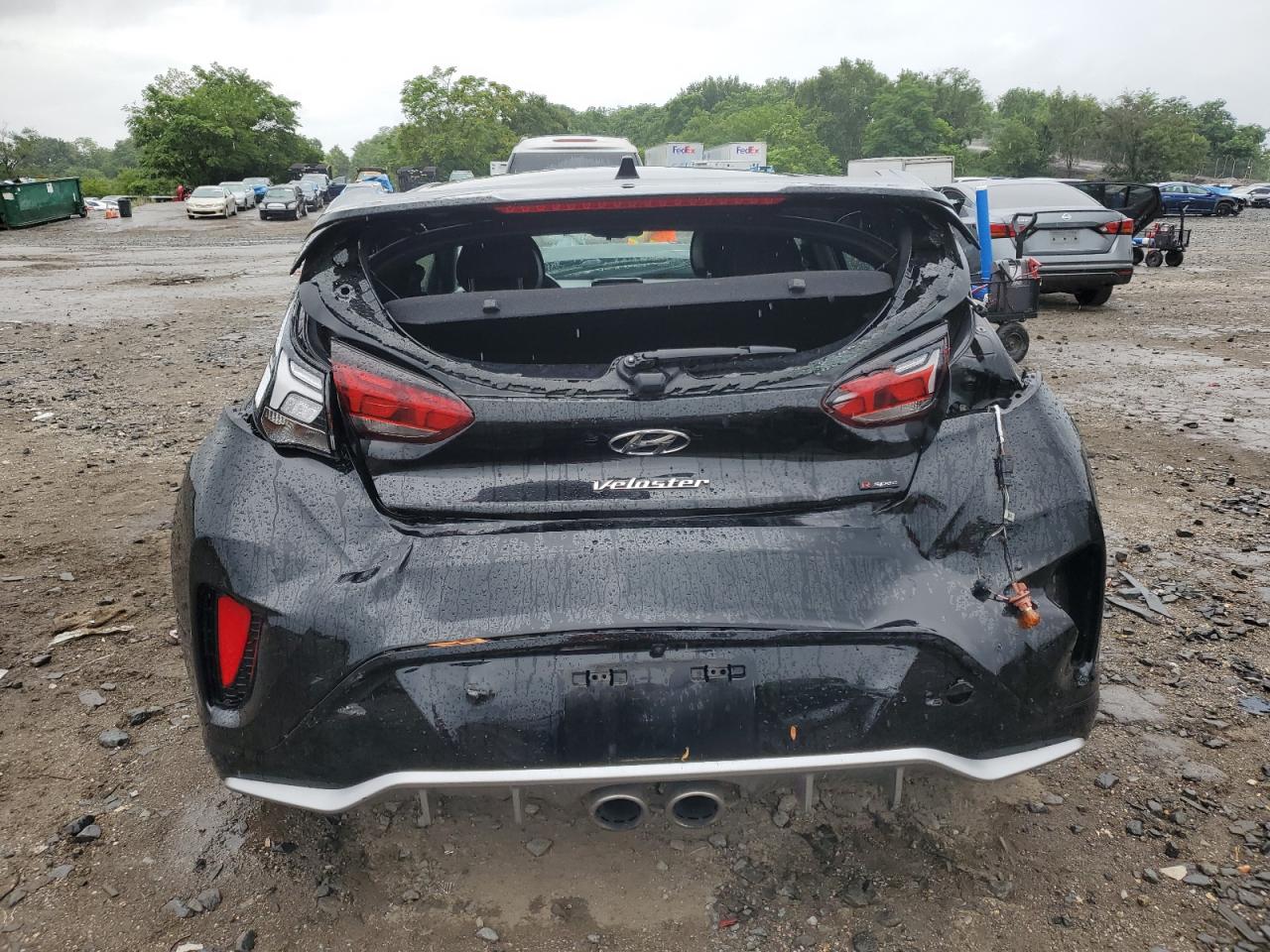 2020 Hyundai Veloster Turbo VIN: KMHTH6AB4LU030586 Lot: 63366255