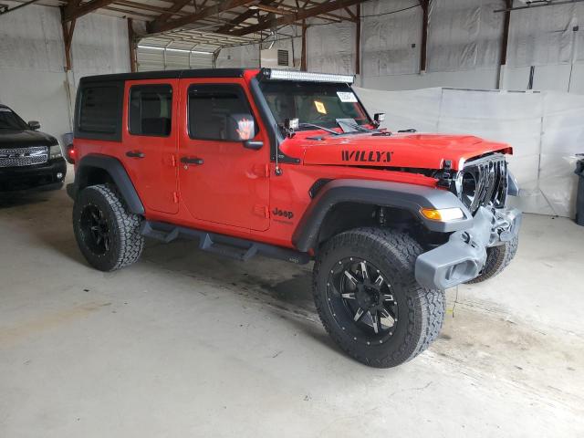  JEEP WRANGLER 2020 Червоний