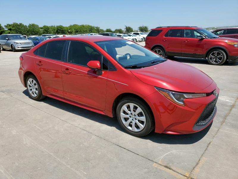  TOYOTA COROLLA 2020 Красный