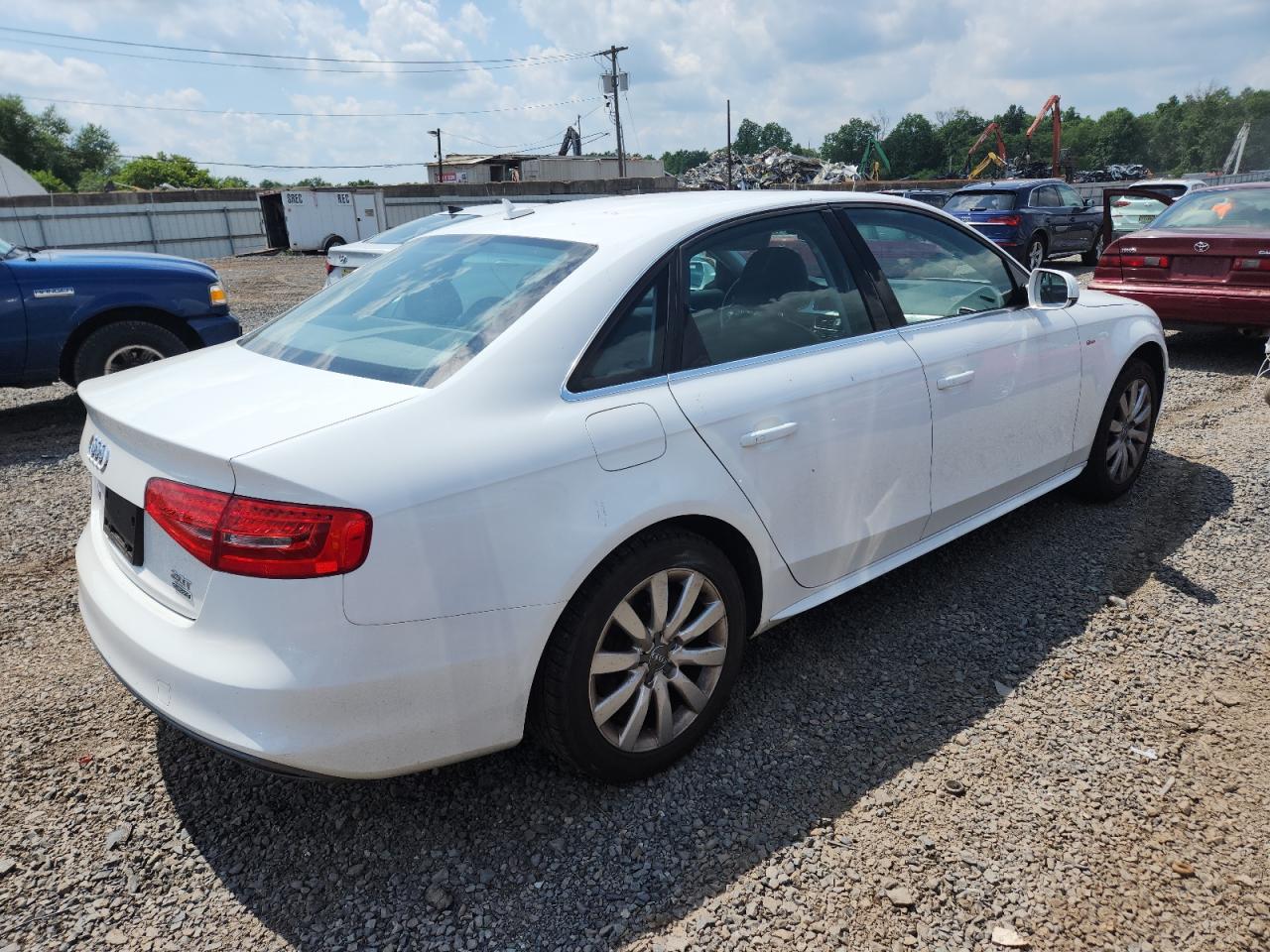 2015 Audi A4 Premium white null flexible WAUBFAFL1FN043141 photo #4