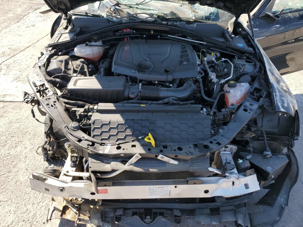 2021 Alfa Romeo Giulia Ti VIN: ZARFAMBN1M7647212 Lot: 65073525