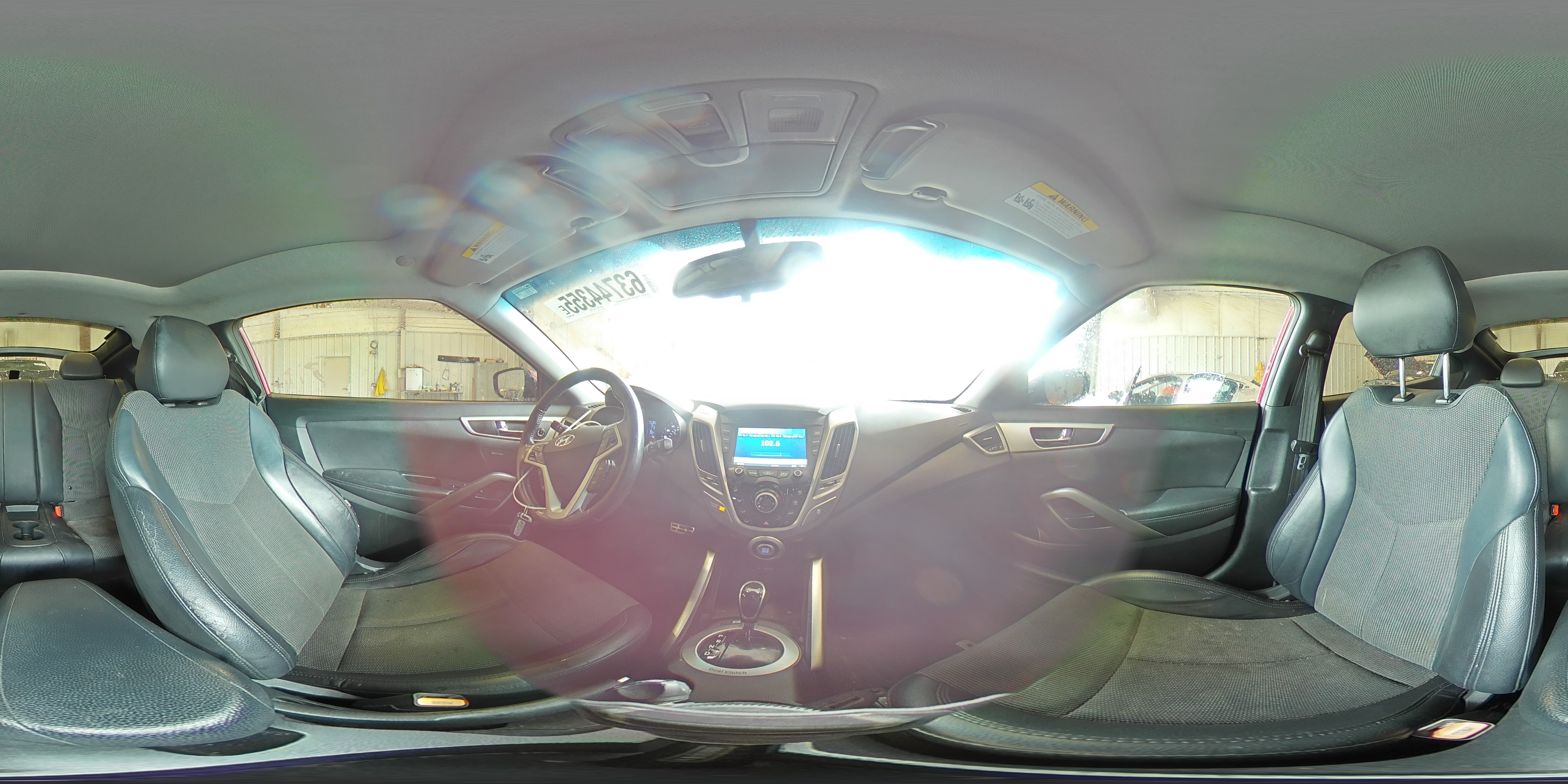 2013 Hyundai Veloster VIN: KMHTC6AD1DU167261 Lot: 63744355