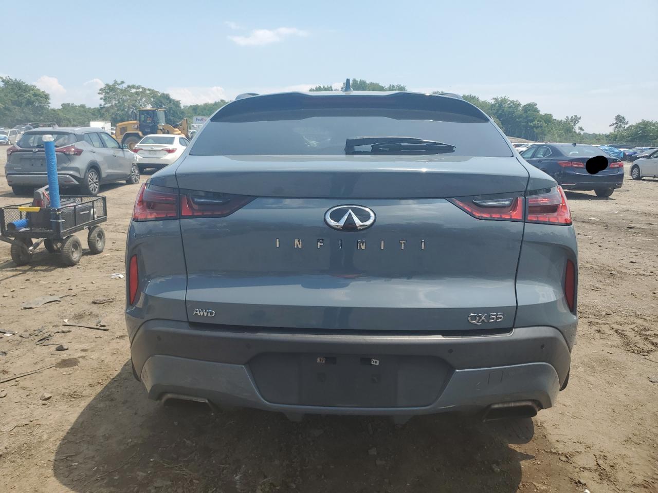 2022 Infiniti Qx55 Sensory VIN: 3PCAJ5L36NF100116 Lot: 64235355