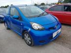 2009 TOYOTA AYGO BLUE for sale at Copart ROCHFORD