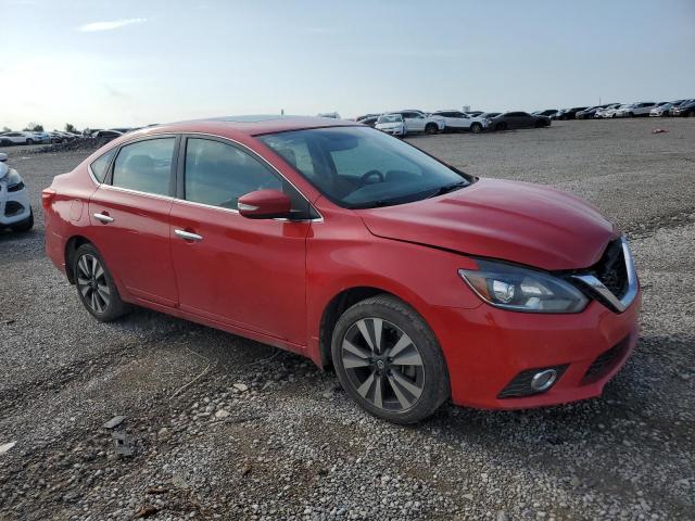  NISSAN SENTRA 2018 Красный