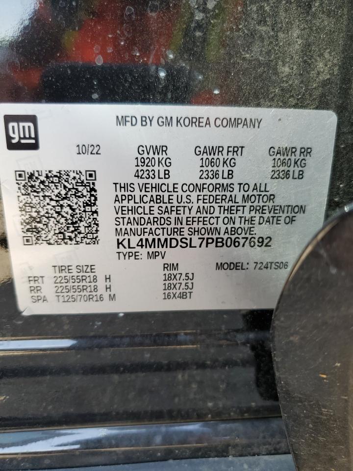 kl4mmdsl7pb067692 KL4MMDSL7PB067692 2023 Buick Encore Gx Select