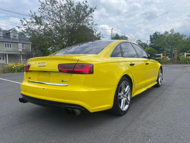Sedans AUDI A6 2016 Żółty