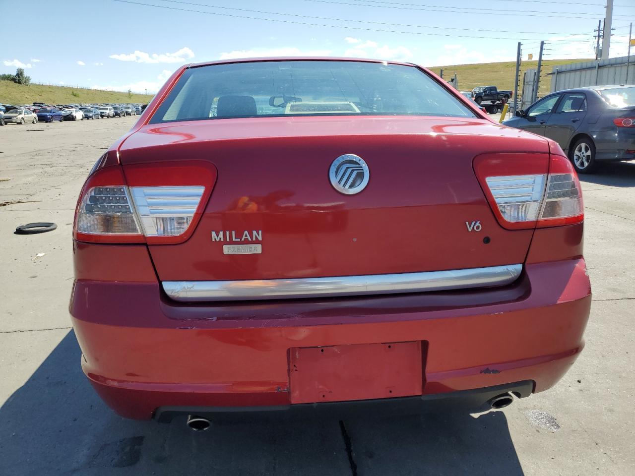 2006 Mercury Milan Premier VIN: 3MEHM08136R607263 Lot: 63072865