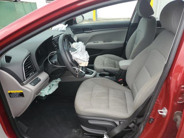  HYUNDAI ELANTRA 2017 Красный
