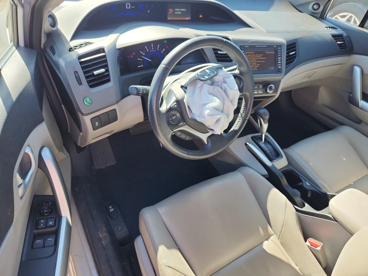 2012 Honda Civic Exl VIN: 2HGFG3B10CH500934 Lot: 63425605