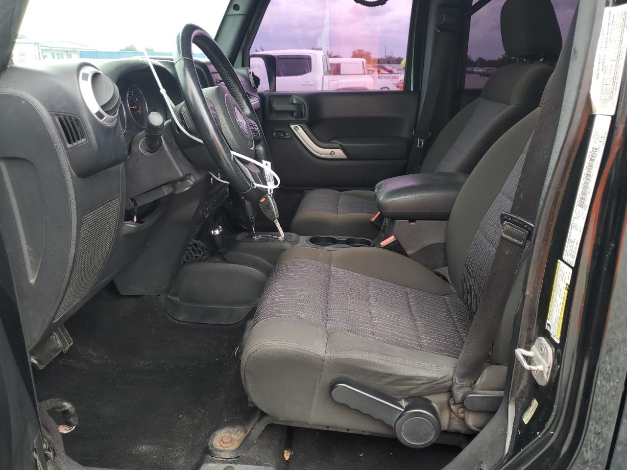 2012 Jeep Wrangler Unlimited Sahara VIN: 1C4BJWEGXCL257331 Lot: 63558125