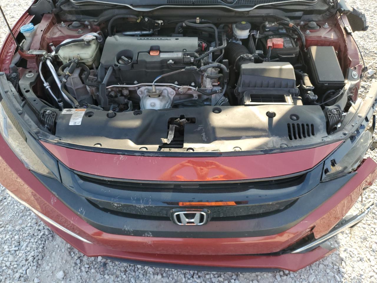 2019 Honda Civic Lx VIN: 19XFC2F68KE031645 Lot: 65552525