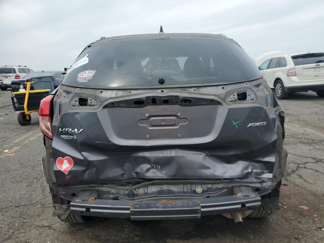 2016 Honda Hr-V Exl VIN: 3CZRU6H79GM764124 Lot: 63686235