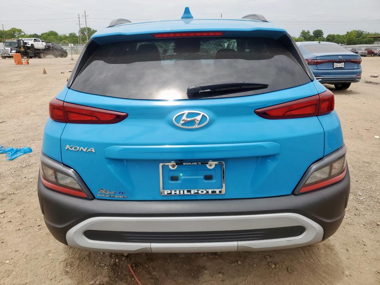 2022 Hyundai Kona Sel VIN: KM8K32AB3NU917800 Lot: 64865165