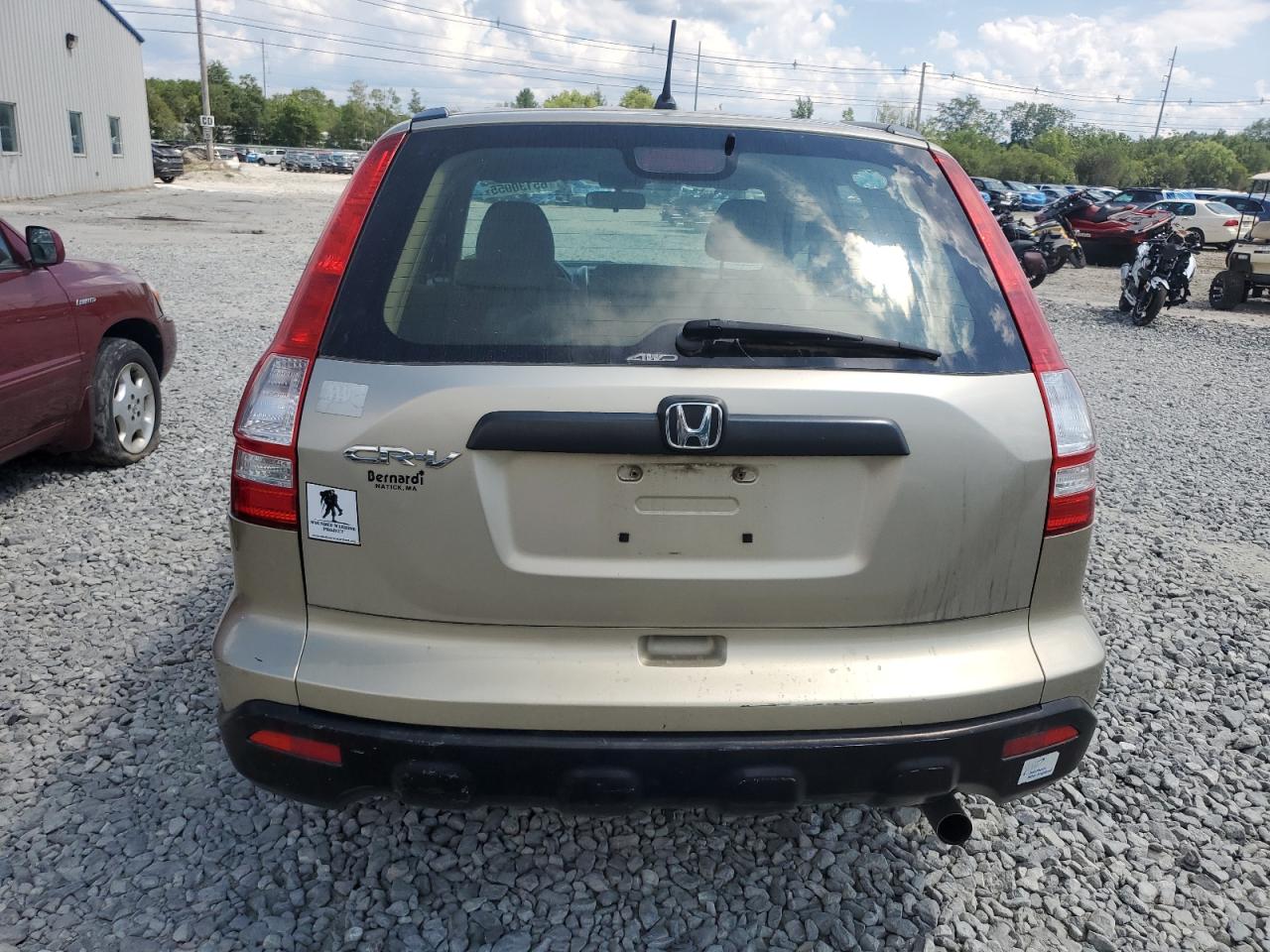 2007 Honda Cr-V Lx VIN: JHLRE48337C110146 Lot: 65130055