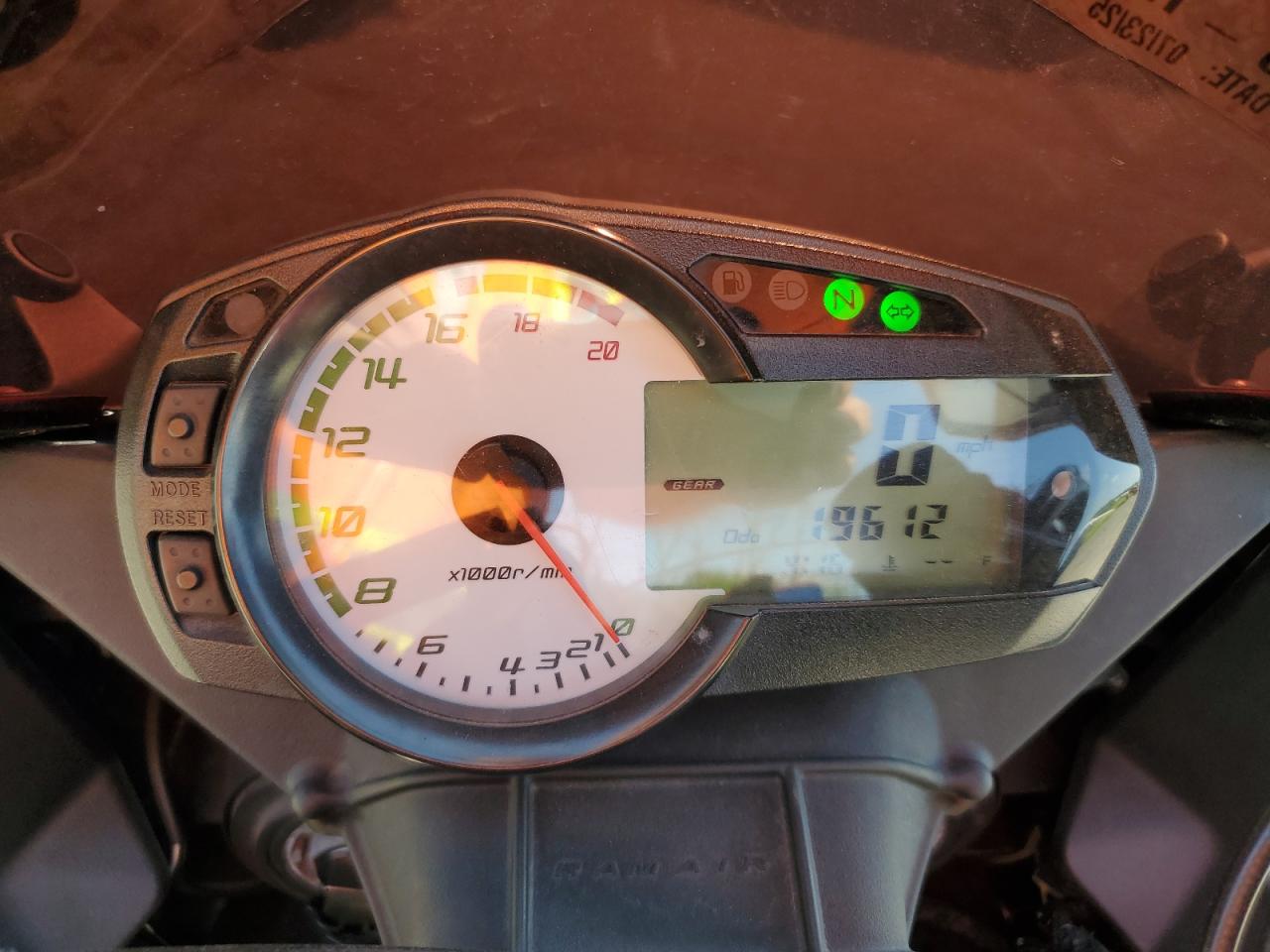 jkazx4r18ca033004 JKAZX4R18CA033004 2012 Kawasaki Zx600 R