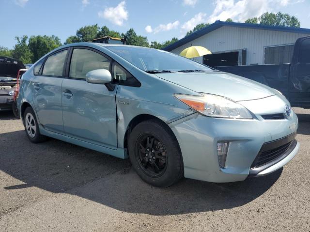 Hatchbacks TOYOTA PRIUS 2014 Teal