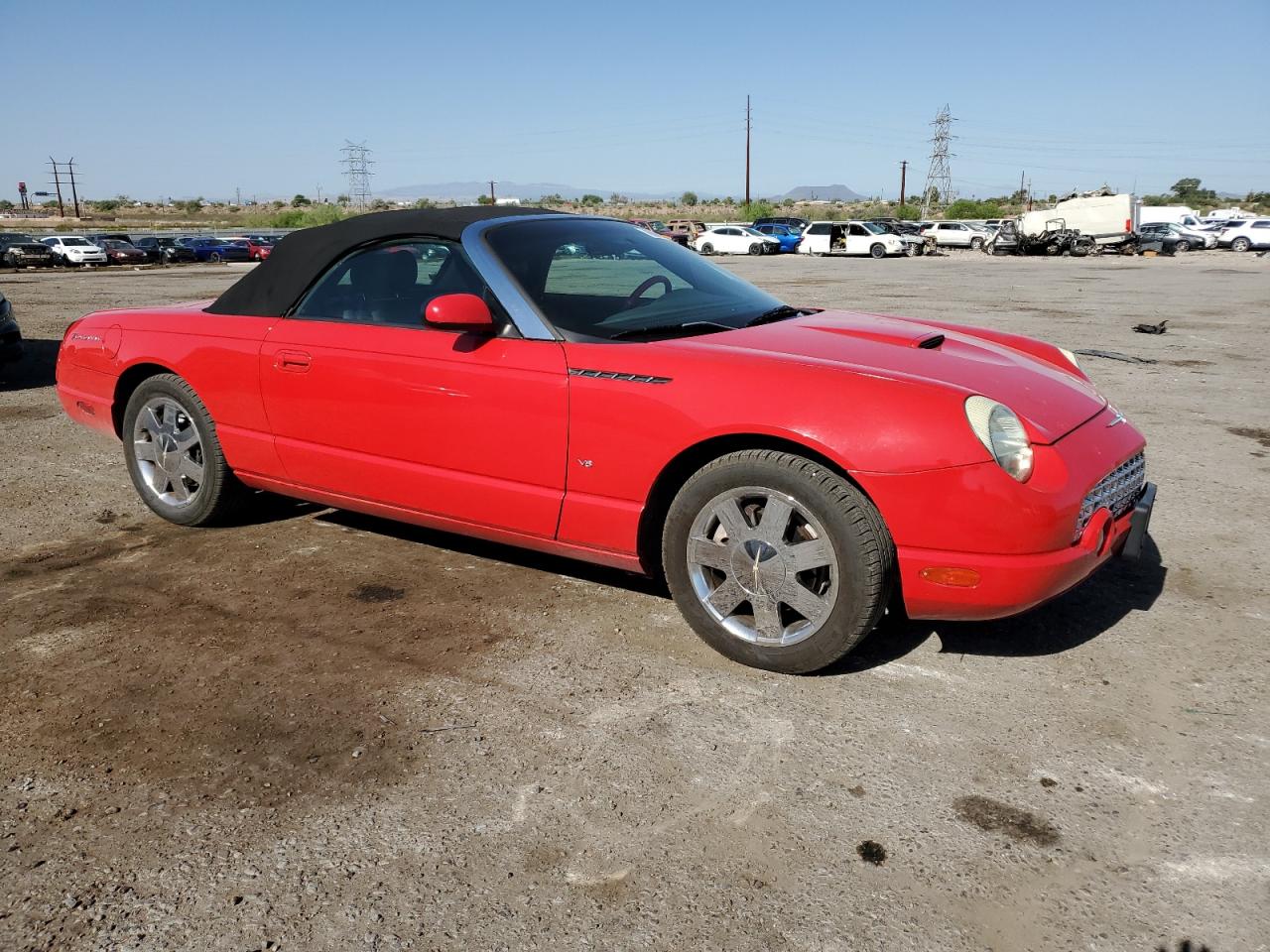 2003 Ford Thunderbird VIN: 1FAHP60A43Y109454 Lot: 66662575