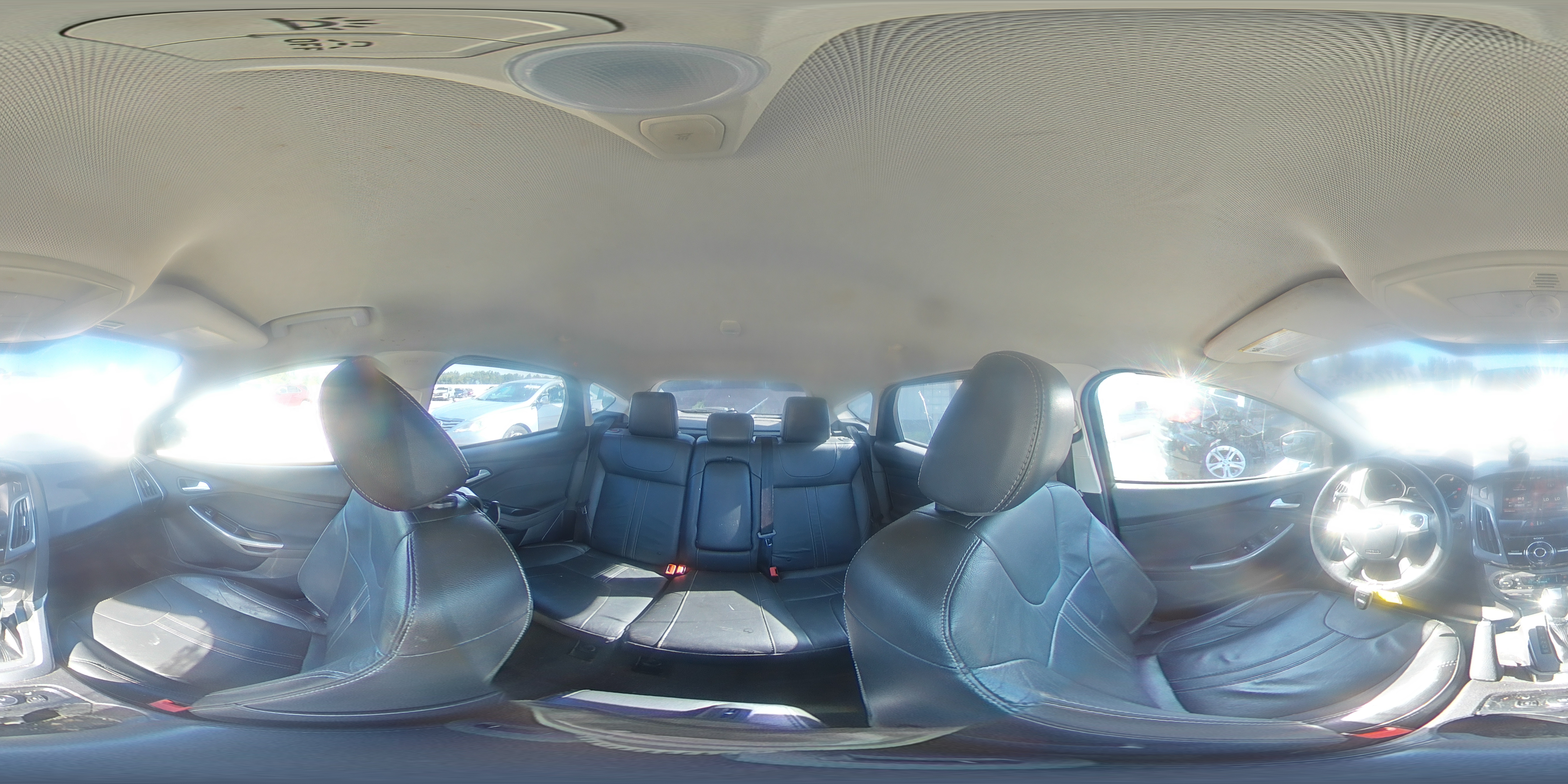 2014 Ford Focus Titanium VIN: 1FADP3N29EL411384 Lot: 61713725