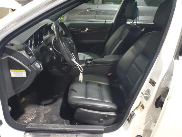 Sedans MERCEDES-BENZ C-CLASS 2013 Biały