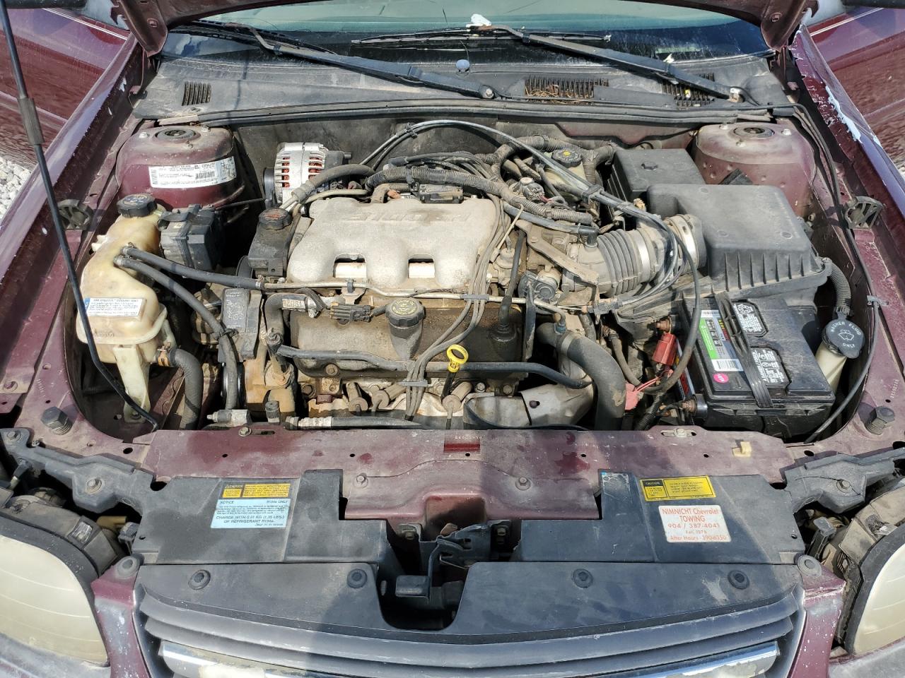 1g1nd52j416260681 1G1ND52J416260681 2001 Chevrolet Malibu