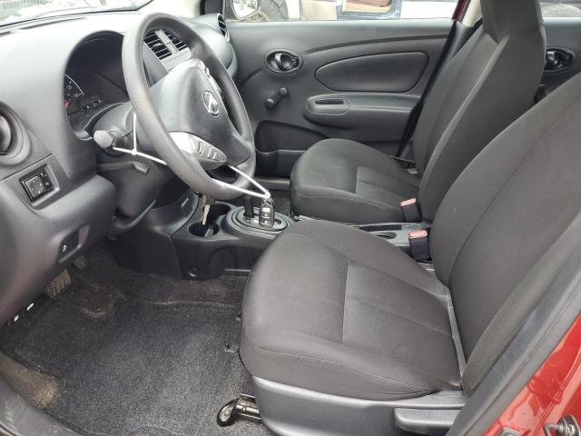  NISSAN VERSA 2017 Czerwony