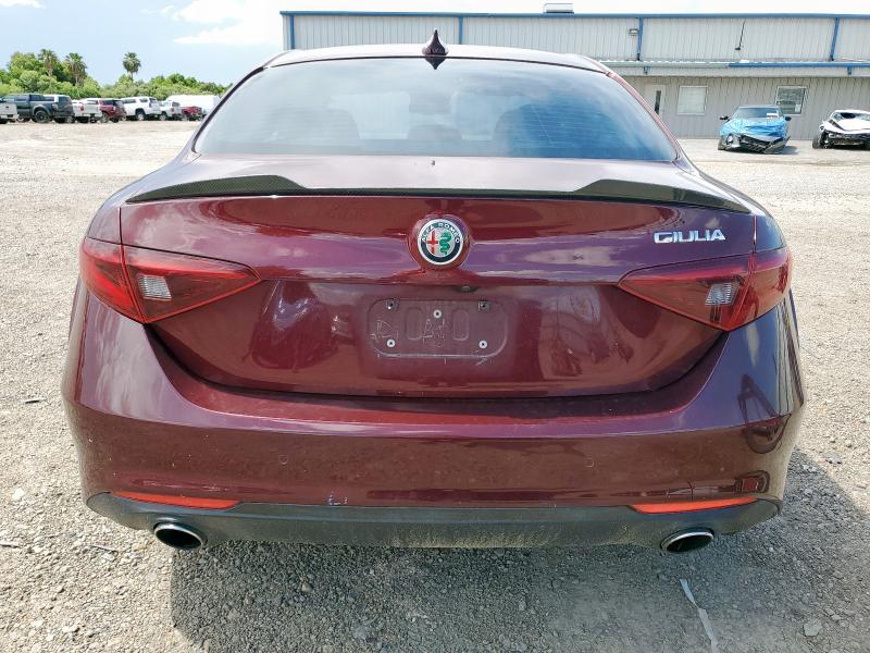  ALFA ROMEO GIULIA 2017 Burgundy