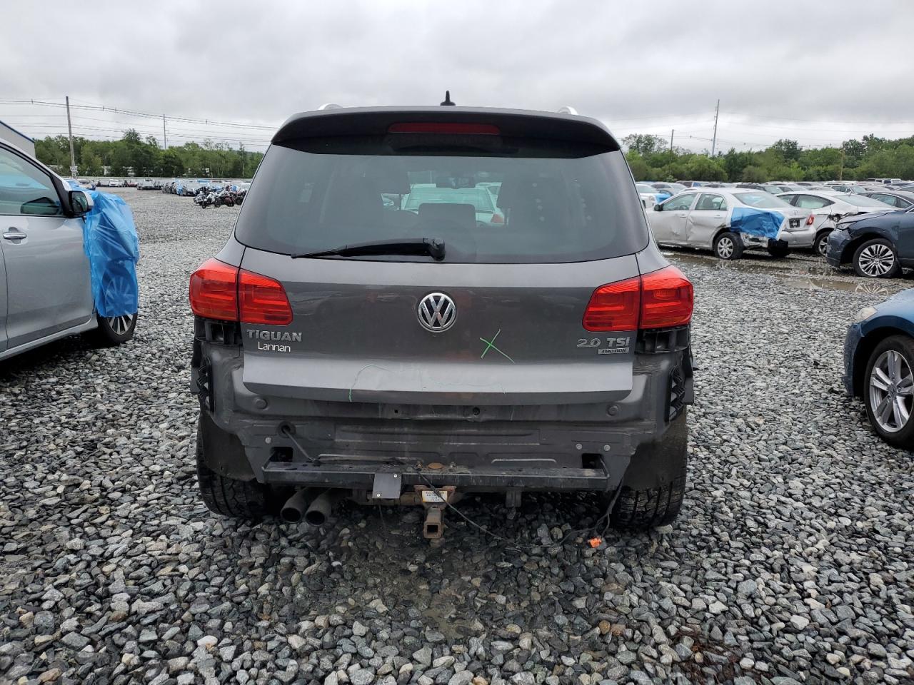 2013 Volkswagen Tiguan S VIN: WVGBV3AX8DW612372 Lot: 64179515